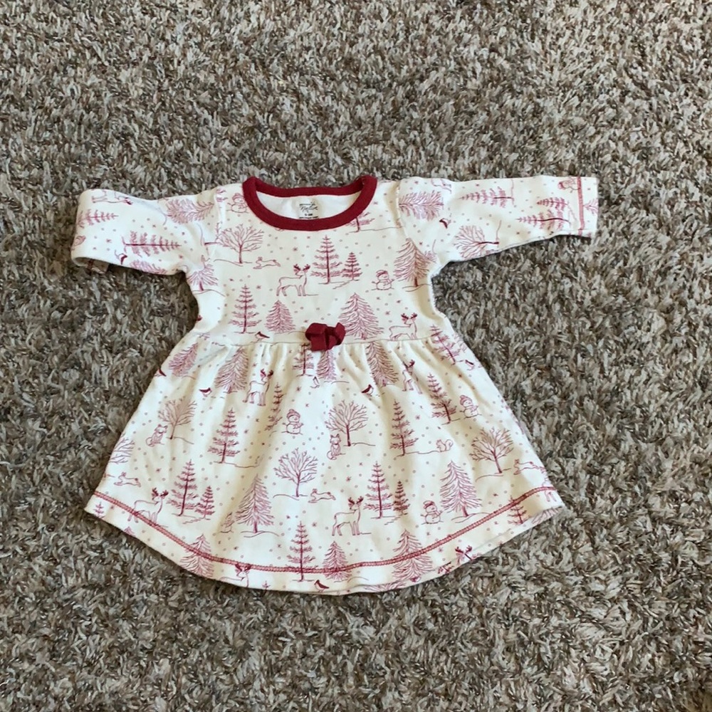 Touched by Nature dress. Size 0-3 months.